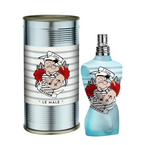Retro look of the Male Popeye perfume