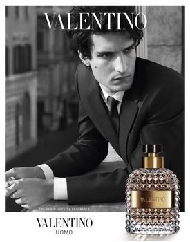 Perfume Uomo Valentino - Ad with Louis Garrel